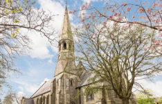 达勒姆郡令人惊叹的翻新教堂内以 100 万英镑的价格出售