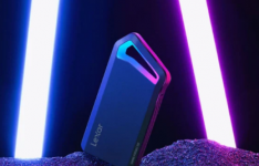 Lexar 的新型超快速便携式 SSD 具有 RGB 照明