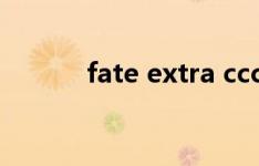 fate extra ccc动漫（c c动漫）