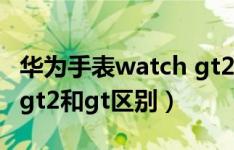 华为手表watch gt2哪款性价比高（华为手表gt2和gt区别）