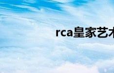 rca皇家艺术学院（rca）